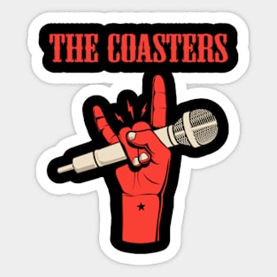 THE COASTERS BAND Sticker